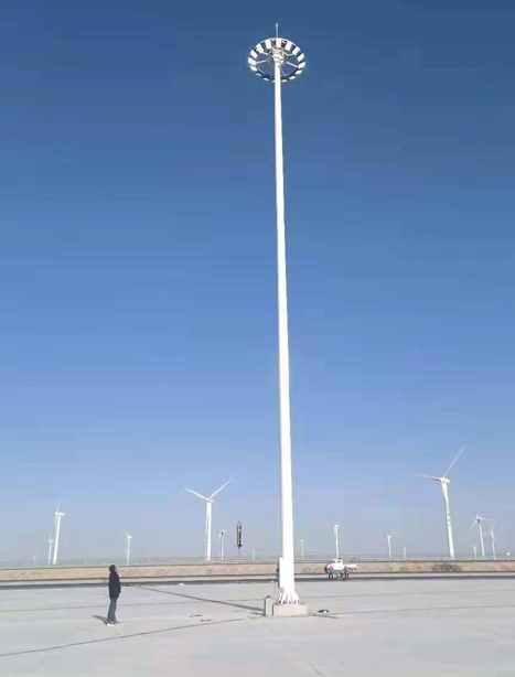 瓜州高速路服务区隆德高杆灯项目