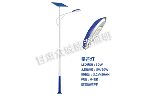 隆德太阳能路灯核心技术参数解读